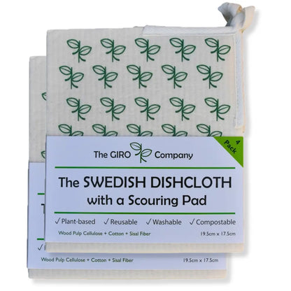 Swedish Dishcloth With a Scouring Corner