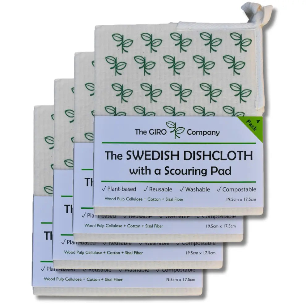 Swedish Dishcloth With a Scouring Corner by The Giro Company